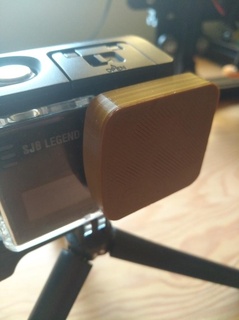 sjcam sj6 leggenda impermeabile copertina guaina lente cap coperchio luogo telecamera video gadget 3d print model - Mito3D
