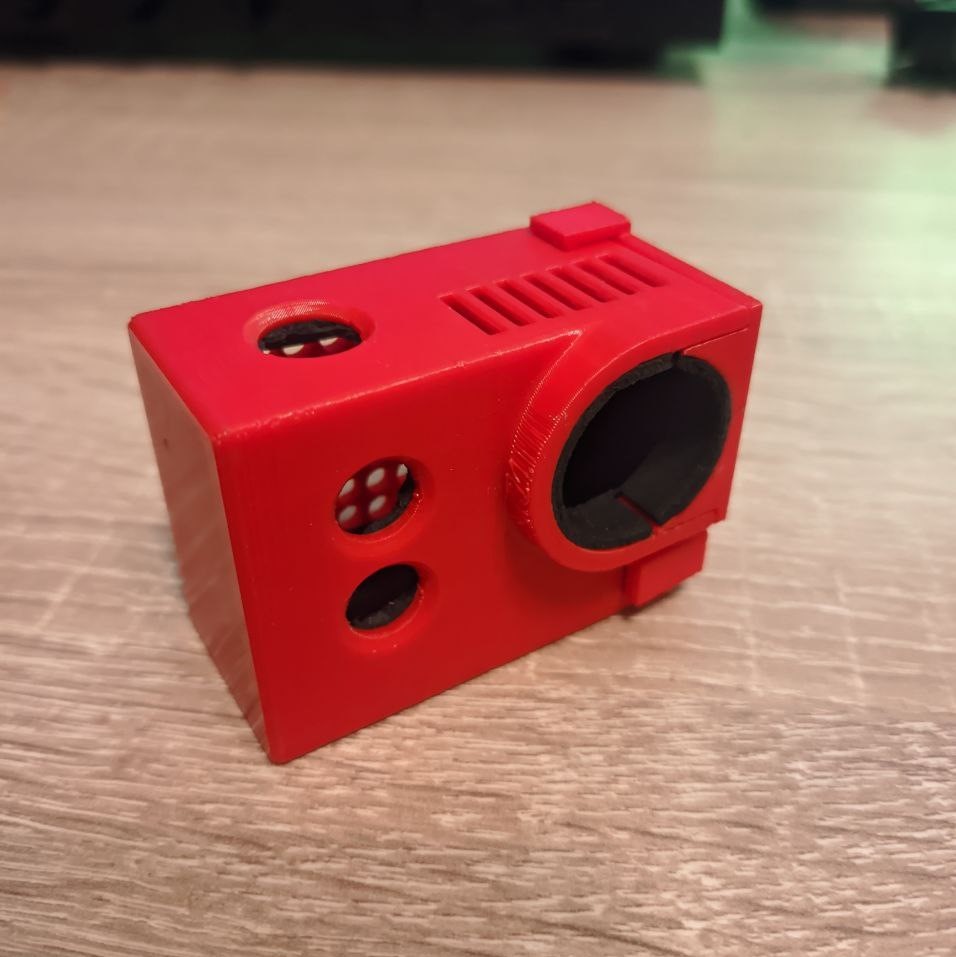 sjcam sj7 stella Astuccio guaina rigido telecamera 3D print model - Mito3D