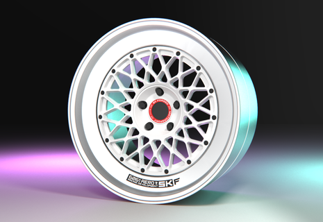 sk fuji rims wheels stance 1 24 scalemodel 3d print model - Mito3D