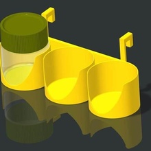 skadis-support tamiya color cuts ikea skadis tool_holders_boxes 3d print model - Mito3D
