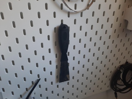Skadis spatula Kulp destek Ikea 3d print model - Mito3D