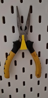 skadis tool holder ikea pegboard hook tools holders boxes 3d print model - Mito3D
