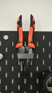 skadis wire cutter hanger pliers ikea 3d print model - Mito3D