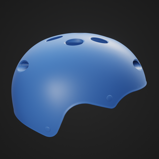 patim capacete proteção Difícil chapéu Concha bicicleta skate brinquedo cabeça noz 3d print model - Mito3D