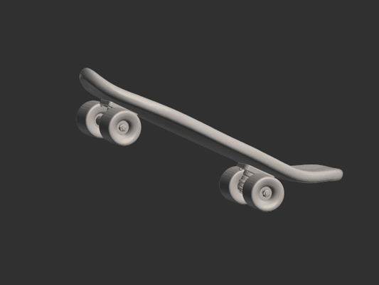 skateboard schlittschuh spielzeug 3d print model - Mito3D