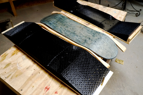 skateboard muffa pattinare skateboard 3d print model - Mito3D