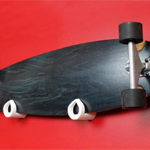 skateboard wall mount home skate 3d print model - Mito3D