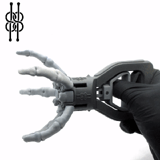esquelético caramelo ladrón Víspera Santos juguete mecánico mano esqueleto zombi monstruo extraño utilidad artilugio 3d print model - Mito3D