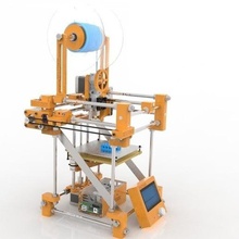 scheletro 3d, piccolo compatto trasportabile stampante 3d strumento Stampante aluhotend compact poco costoso in miniatura minimo reprap skeleton3d Le stampanti 3d print model - Mito3D