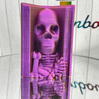 squelette livre flexi Halloween libre effrayant 3d print model - Mito3D