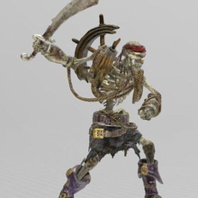 scheletro combattente gioco 3d print model - Mito3D