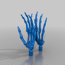 skeleton hands art hallow halloween prop creatures 3d print model - Mito3D