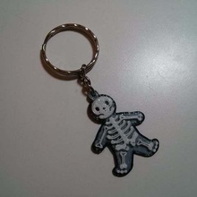 skeleton keychain jewelry keychains 3d print model - Mito3D