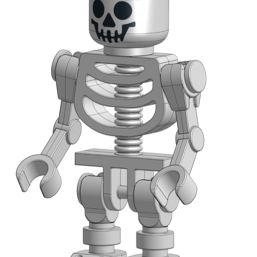 squelette lego Jeu 3D print model - Mito3D