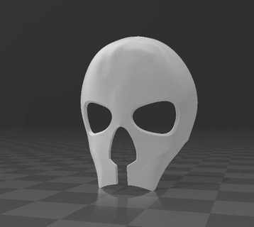 skeleton mask inspired darth nihilus skull halloween cosplay darthnihilus starwars 3d print model - Mito3D