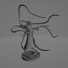 Skelett Miniatur tendrils zar bones 3d print model - Mito3D