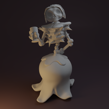 esqueleto amante martillo guerra warhammer40k flor Arte juguete 3d print model - Mito3D