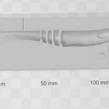 Skelett Shad locken Schimmel Sanft Angeln 3d print model - Mito3D