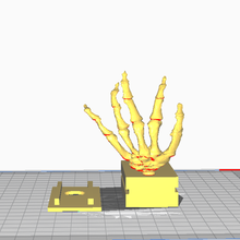 squelette étagère monter main organiser 3d print model - Mito3D