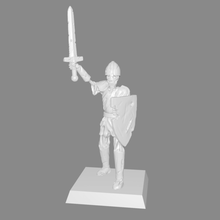 guerriero scheletro in miniatura della versione 2 art le creature warhammer non-morti da tavolo kow re guerra fantasia dnd gioco 3d print model - Mito3D