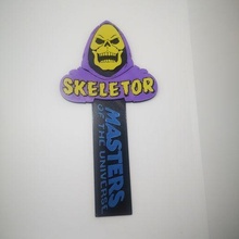 skeletor bookmark brand pages master of the universe musclor 3d print model - Mito3D