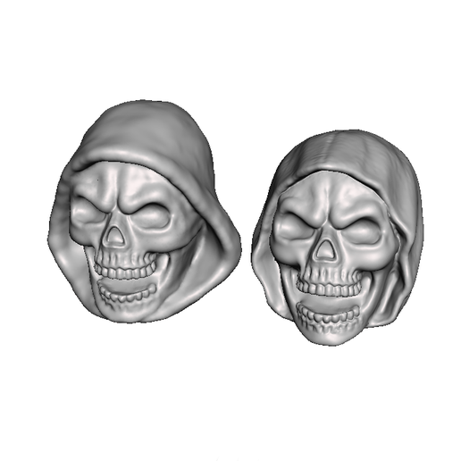 skeletor personalizadas cabeça 2 pack origens arte motu he man mestres universo anti eternia impostor vintage açao figura bárbaro Filmagem 3D print model - Mito3D