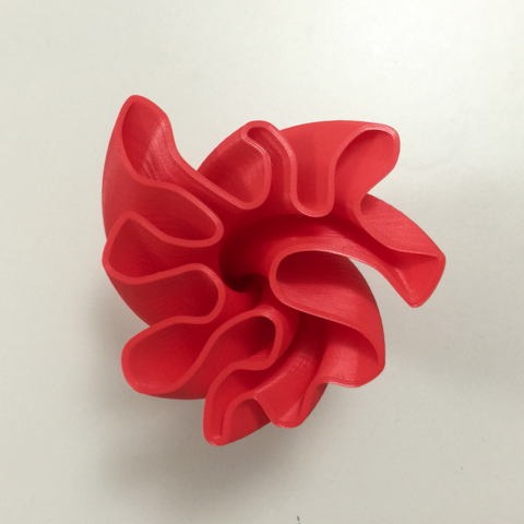 sketch line vase home 3D print model - Mito3D