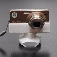 ski-polig adapter sony dsc-wx1 gadget Stativ Kamera 3d print model - Mito3D