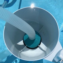 écumoire adaptateur bassin nettoyage sable filtre 3d print model - Mito3D