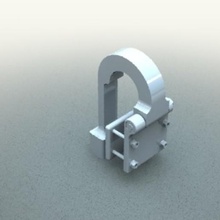 succionador de apoyo intex tubular piscina casa en la skimmer 3d print model - Mito3D