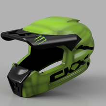 skimobile helmet offroad figurine ski off road 3d print model - Mito3D