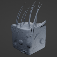 pelle anatomia 3d print model - Mito3D