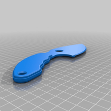 écorcher couteau outils manuels 3d print model - Mito3D
