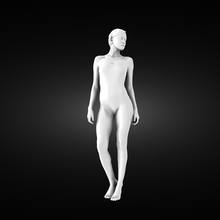 skinny girl 3d print model - Mito3D