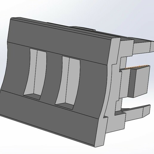 skoda fabia USB enchufe cargador botón 3D print model - Mito3D