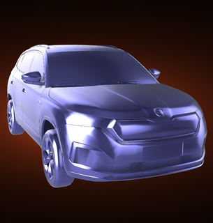 skoda kamiq gt koda automobile car vehicle rally race sports derby turbo top speed 3d print model - Mito3D