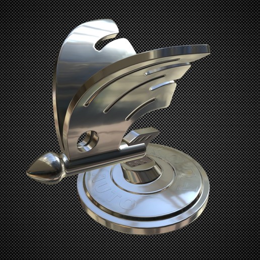 skoda logo hood ornament 2 vari auto avto emblema modello 3d parte il veicolo i loghi logotipo dettagliate alta sumbol società brand stampabile di stampa nuovo della stampante stampati stl file obj 3D print model - Mito3D