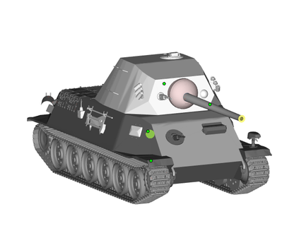 skoda t25 medio tanque stl pesado mundo tanques modelo 3d print model - Mito3D