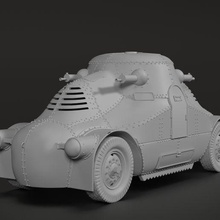 Skoda kaplumbağa Scoda 3d print model - Mito3D