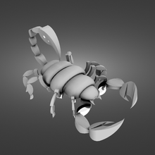 escorpión zodíaco canta 3d print model - Mito3D