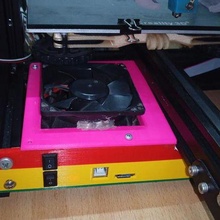 skr 13 case creality ender 3 80mm cooler tool 3d printers 3d print model - Mito3D