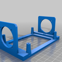 skr board bracket 40mm fans brackets tool 3d printer parts 3d print model - Mito3D
