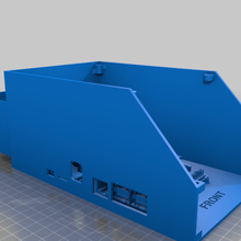 skr lago mini stock crealidad placa base electrónica recinto remezclar termina 3 frambuesa Pi raspar 3d print model - Mito3D