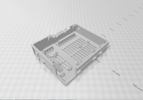skr e3 v2 caribù scatola pi zero w2 mini lampone 3d print model - Mito3D