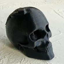 skull art pen gift funny 3d print model - Mito3D