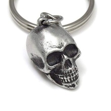 skull gadget key chain 3d print model - Mito3D