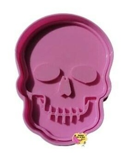 skull cookie cutter cookies sugar paste biscuit fondant biscuitcutter 3d print model - Mito3D