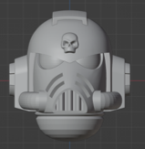 skull 4th-gen variant space heads Game 3d print model - Mito3D