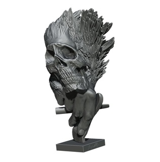skull art 3d print model - Mito3D