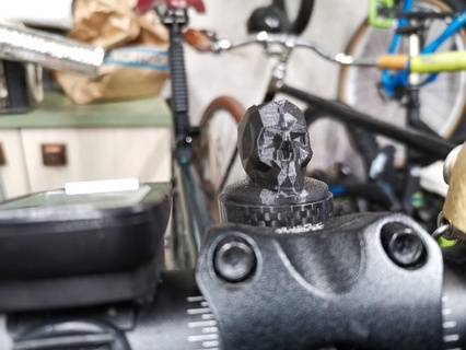 cranio bicicletta topcap kidsbike Mountain bike montagna sport all'aperto 3d print model - Mito3D